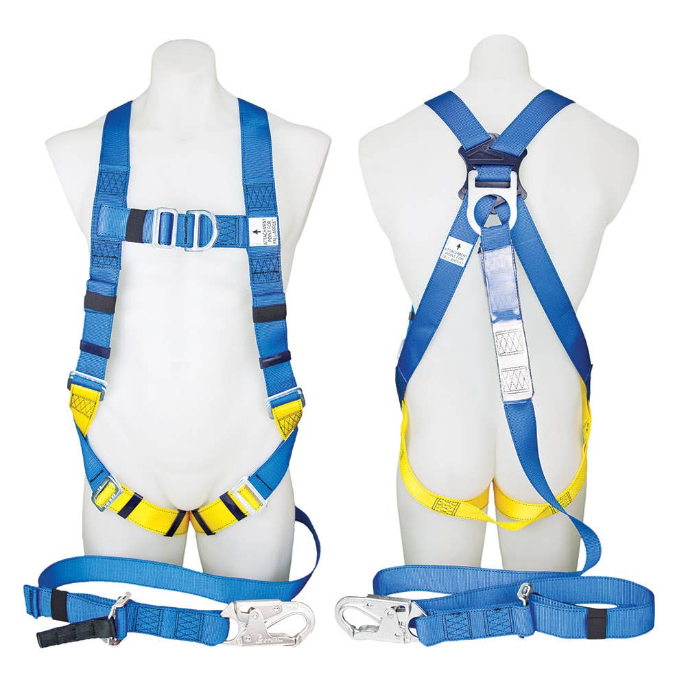 Industrial Harness W. Lanyard & Snap Hook Protecta First 2000161 1390063A 3M 40008606 7012870739