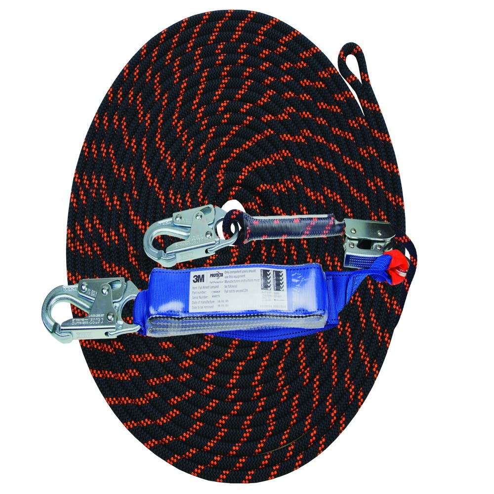 Lanyard Rope Line 15m W. Snap Hooks Protecta 1390067A 3M_40008610_7012874454