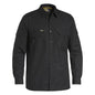 Shirt L/S Cotton Ripstop 150gsm X Airflow Black 2XL Bisley_40008890_BS6414_BBLK2XL