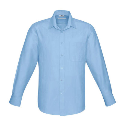 S312ML Business Shirt Blue Size Medium 260924 S312ML-BLU-M