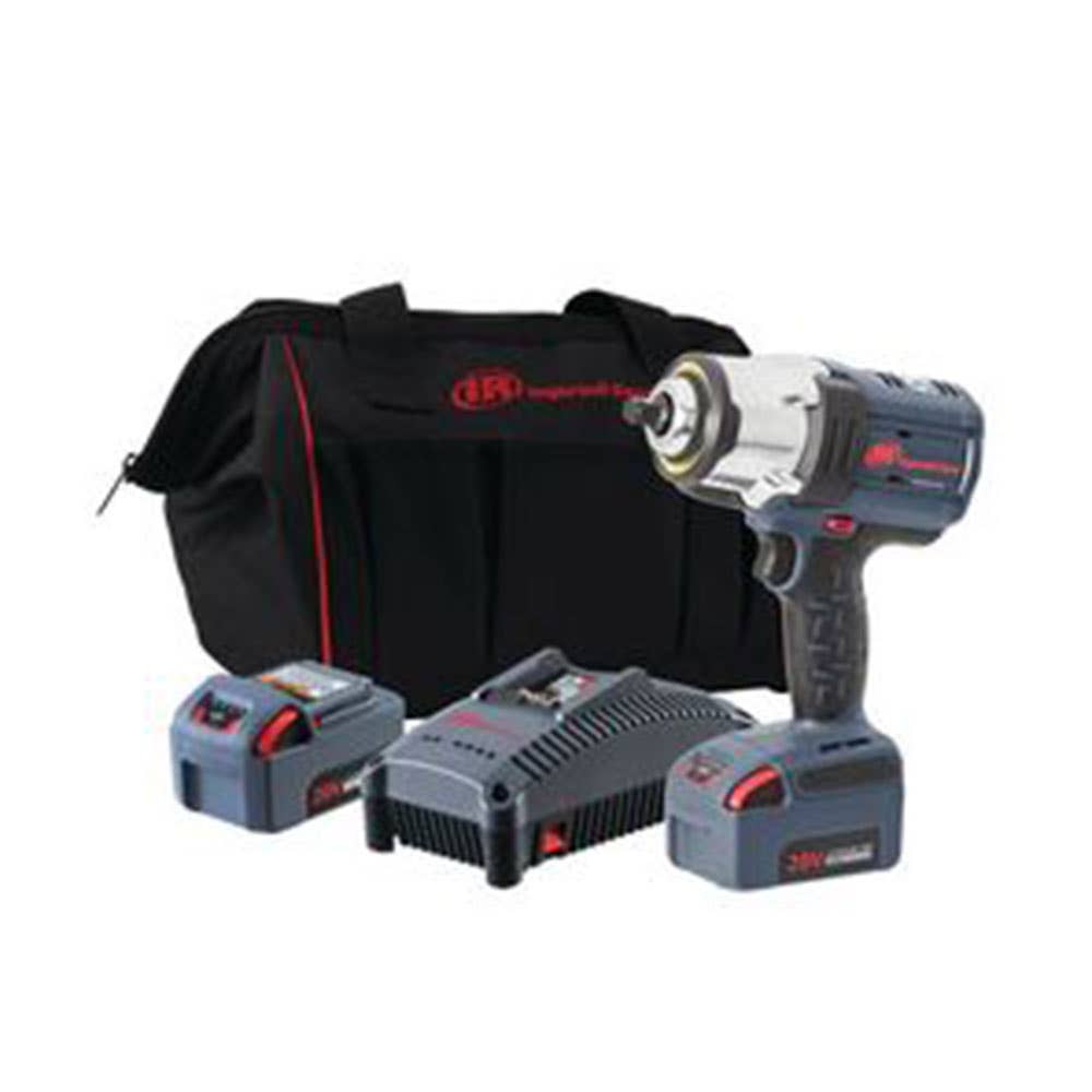 Cordless Impact Wrench Kit 1/2'' 1,360Nm Ingersoll Rand W7152-K22-AN 40009004 W7152-K22-AN