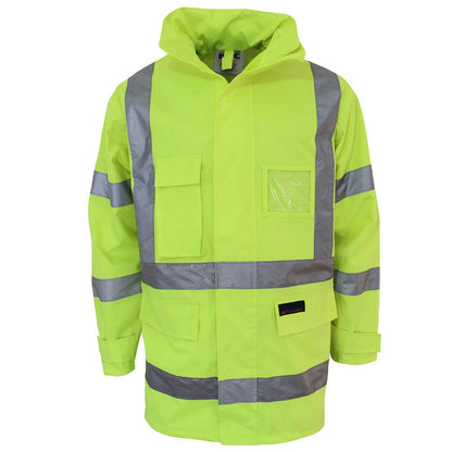 Jacket Rain Poly PVC Biomotion X Back Tape Yellow 2XL 40009026 3996-Y-2XL