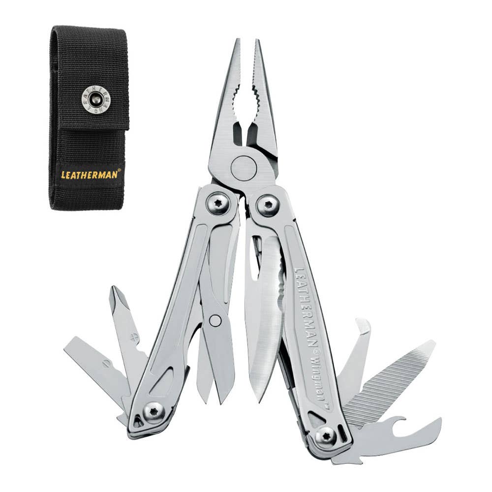Multi Tool Wingman + Nylon Button Sheath Leatherman 40009394 YL832523