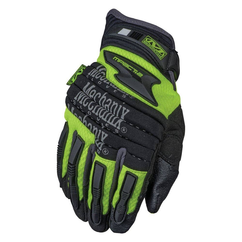 Gloves Impact Hi-Viz M-Pact 2 2XL Mechanix Wear 40009940 SP2-91-012
