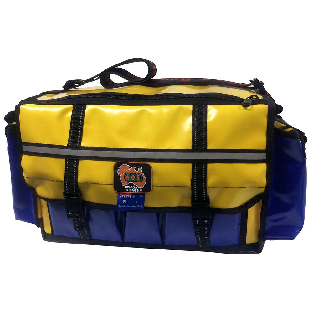 Tool Bag Contractor PVC Yellow/Blue 40010233 AOSBAGCPYEBL