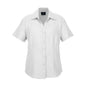 Shirt Womens S/S Poly Oasis White 10 + BAE Logo 40010712 BAE LB3601-WHT-10