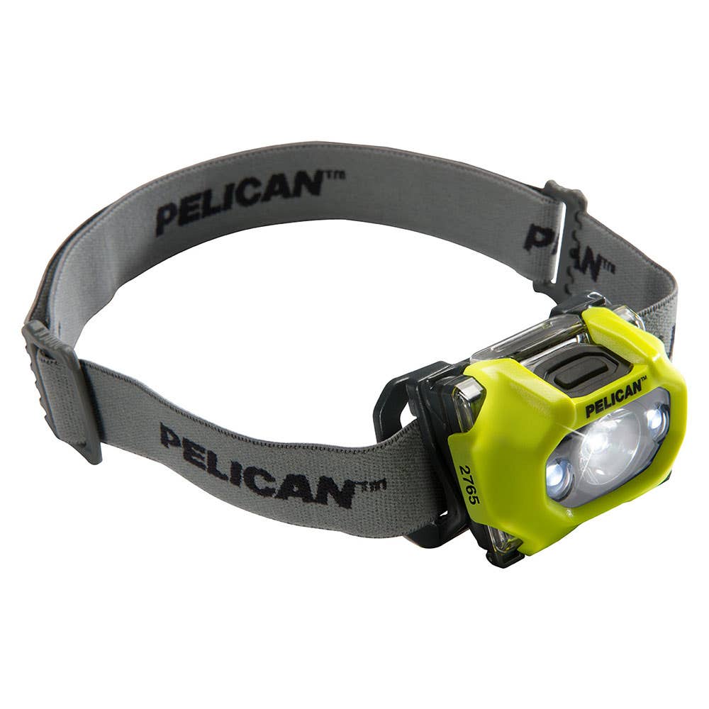 Headlight LED 34-155 Lumens 3 X AAA Hi Vis Yellow 2765 Pelican 40010836 PE2765YG2