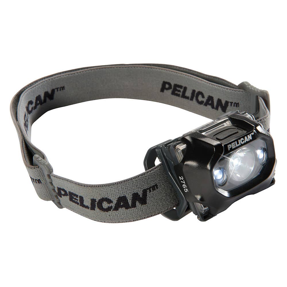 Headlight LED 34-155 Lumens 3 X AAA Black 2765 Pelican 40010837 PE2765BG2