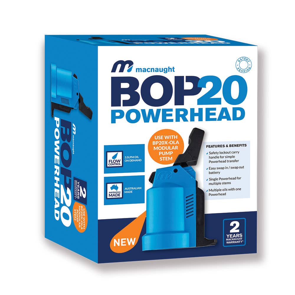 Powerhead For Battery Operated Pump BOP20 Macnaught 40011156 BP20PH