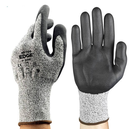 Gloves Knitwrist Palm Dip Foam Nitrile Coat EDGE Size 10 Ansell 48-706 40011461 48706100