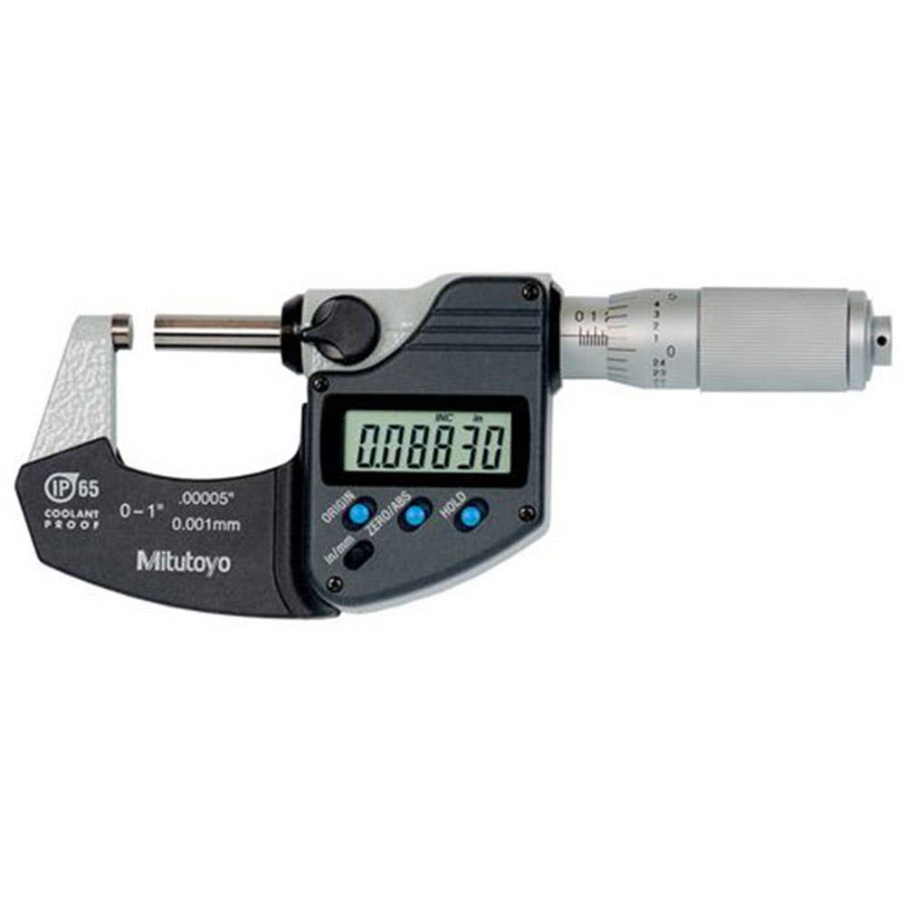 Micrometer Digital Coolant Proof 0-1'' 0-25.4mm 40011508 293-344-30