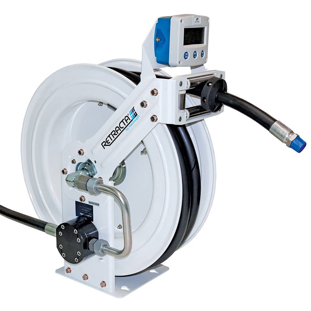 Retractable Hose Reel Oil With Meter 1,250psi 3/4'' x 15m 40011541 FHXO1915-01