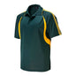 Shirt Polo Kids S/S Polyester Biz Cool Flash Forest/Gold 10 P3010B Biz 40011676 P3010B-FOR/GLD-10