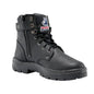 Boots Non Safety Lace Up / Zip TPU Outsole Derby Argyle Black 10 Steel Blue 40011992 310152-100-BLK