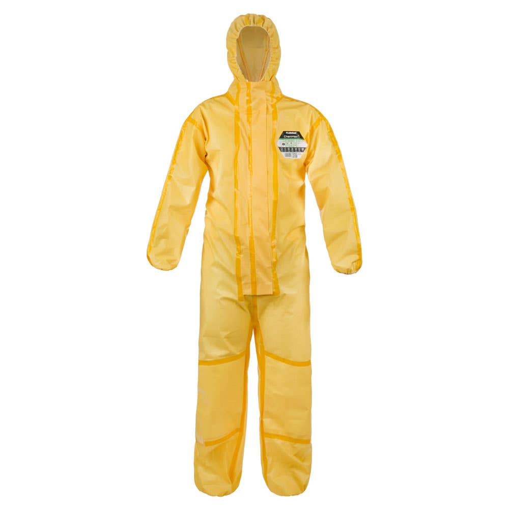 Coveralls Disposable ChemMax 1 Type 3/4 Yellow 2XL 40012883 CT1S428-2XL