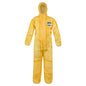 Coveralls Disposable ChemMax 1 Type 3/4 Yellow 2XL 40012883 CT1S428-2XL
