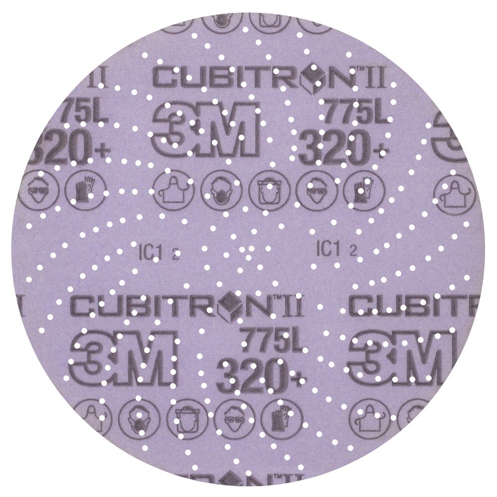 Disc Sanding Cubitron II Hookit Clean Sand 775L 150mm 320G 3M  60440335234_40023187_7100141692