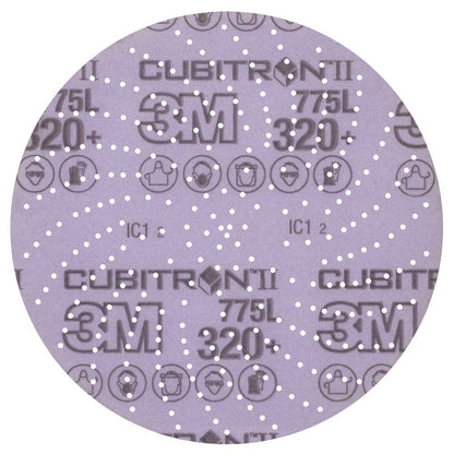 Disc Sanding Cubitron II Hookit Clean Sand 775L 150mm 320G 3M  60440335234_40023187_7100141692