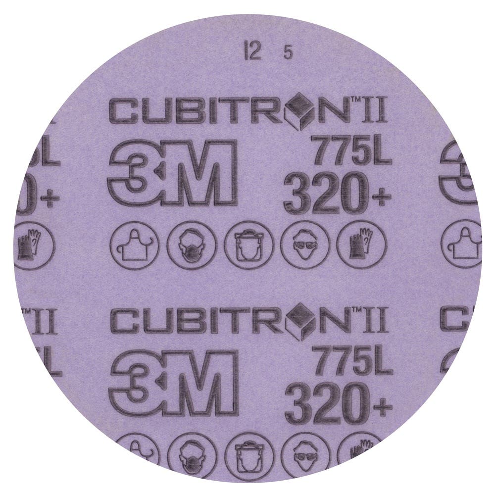 Disc Sanding Cubitron II Plain No Hole 775L 150mm 320G 3M  60440335408_40023190_7100145462