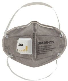 Respirator Disposable Particulate P2 Flat Fold Nuisance Level OV Pk 20 Grey_40024118_7100224565