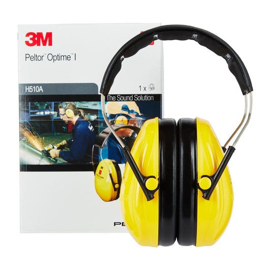 Earmuff Headband Format Class 5 SLC80 28db Optime Yellow_40024984_7100242340