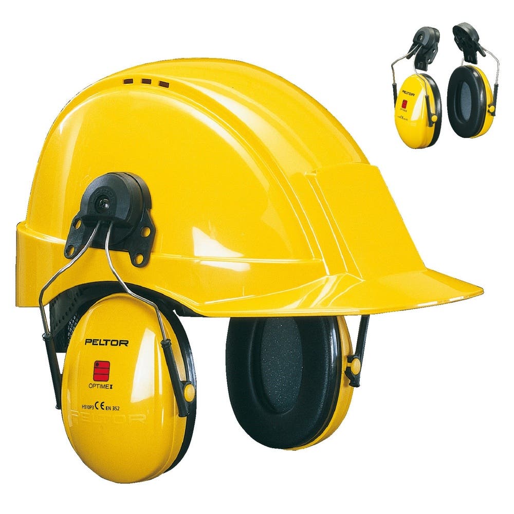 Earmuff Helmet Attach Class 5 SLC80 26db Optime Yellow H510P3GS/E_40024985_7100242341