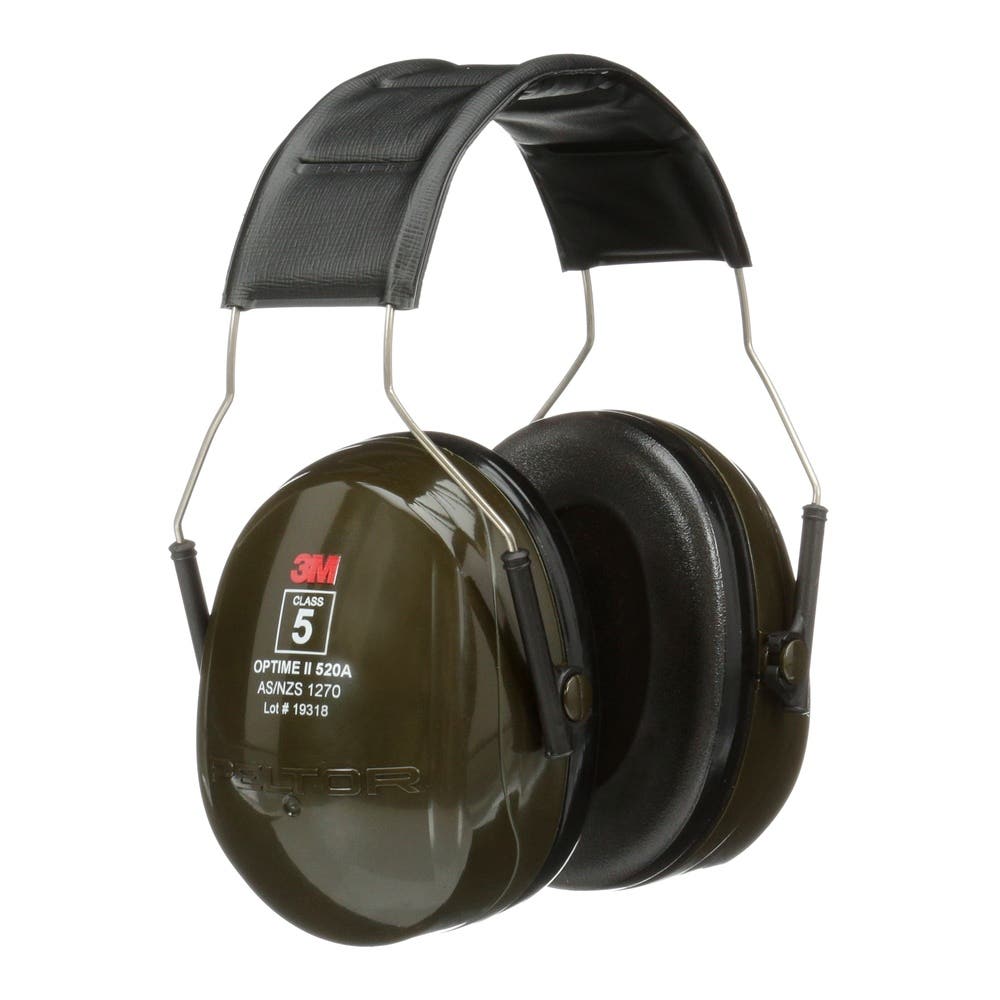 Earmuff Headband 520A Class 5 SLC80 32db Optime Green_40024990_7100242344