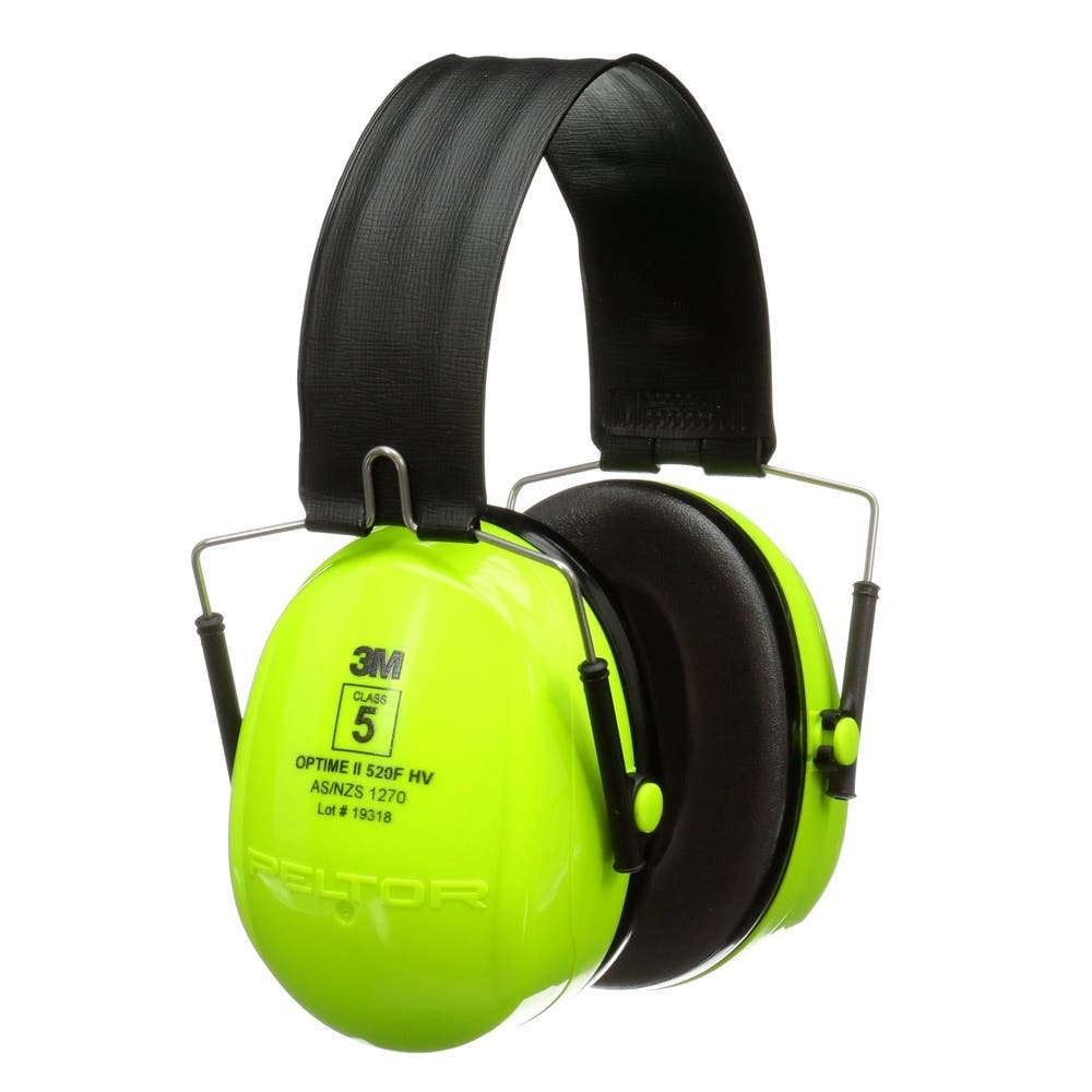 Earmuff High Visibility Foldable Headband Format Optime Green_40024991_7100242345