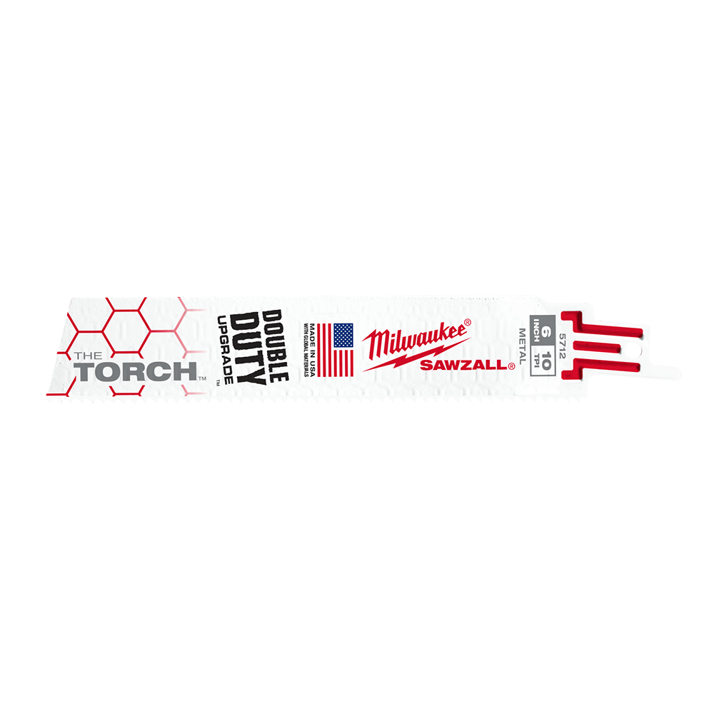 Blade Sawzall The Torch 10 TPI X 6'' Milwaukee Pk 5 40026030 48005712