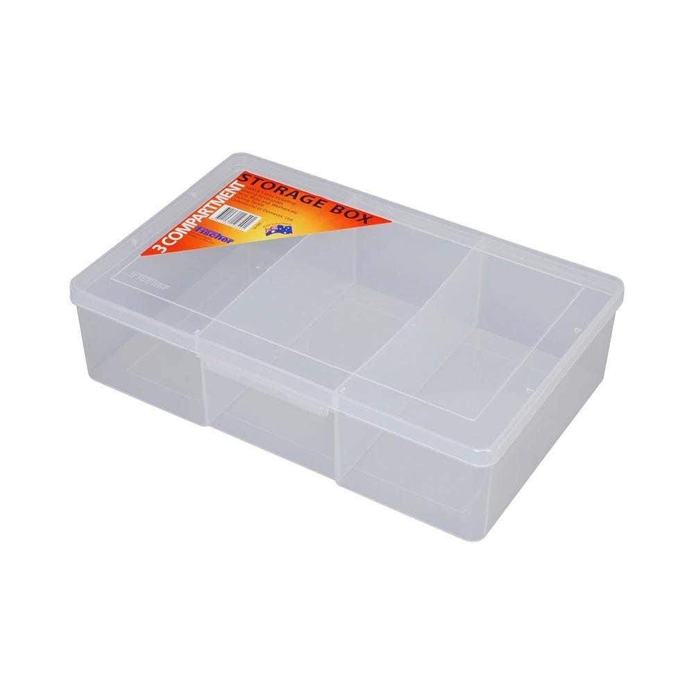 Storage Box 3 Compartment Large Deep Fischer_40031911_F1H-090