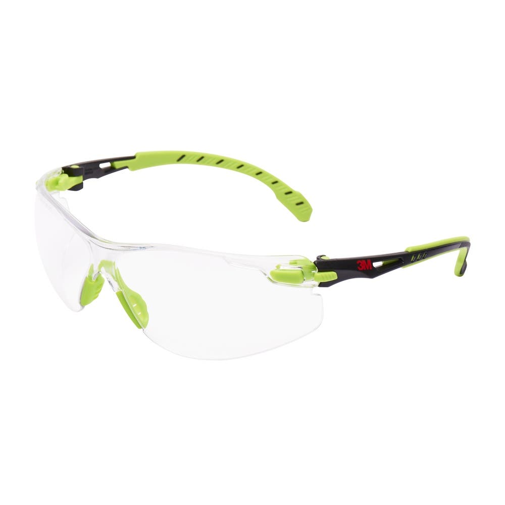 Solus 1000 Series Safety Glasses Clear Lens Green/Black Frame_40034390_7010341343