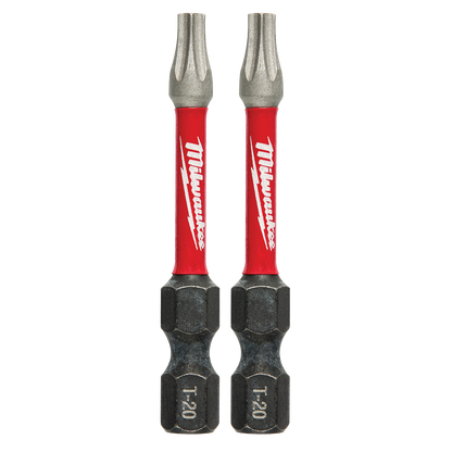 Power Bit SHOCKWAVE Torx T20 50mm (2'') 2Pk Milwaukee  48324984 40037193 48324984