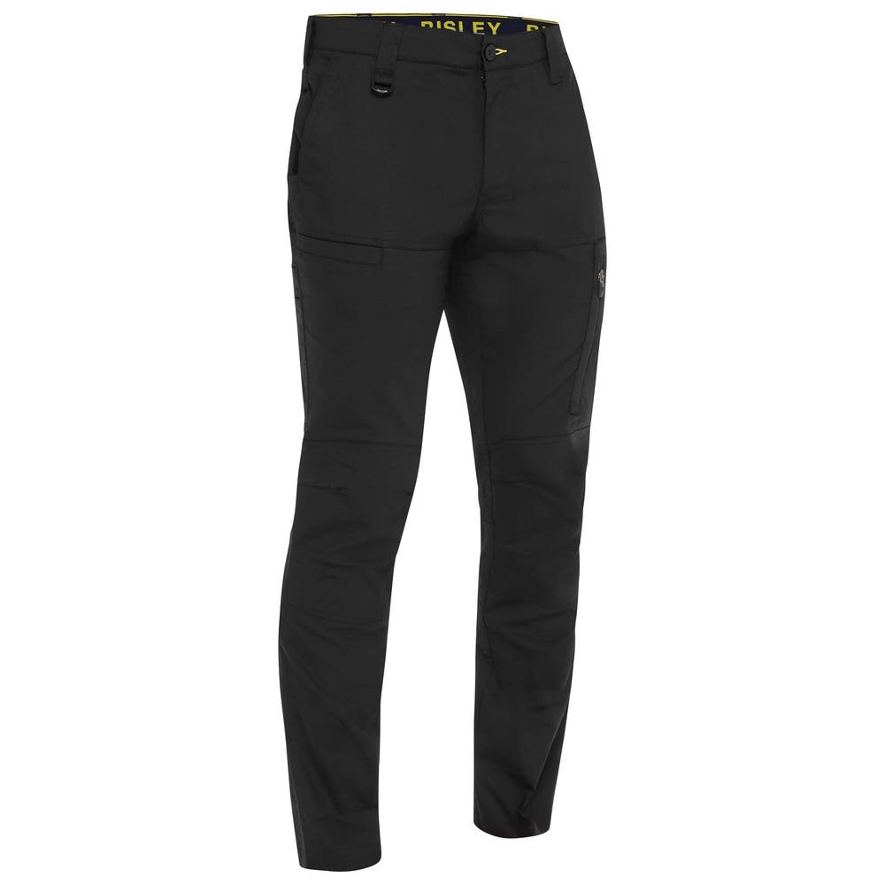 BPC6150 Stretch Vented Cargo Pants 200gsm Black 112R 40039009 BPC6150 BBLKR12