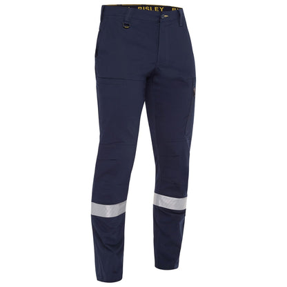 BPC6150T Stretch Vented Taped Cargo Pants 200gsm Navy/Yellow 102R 40039083 BPC6150T NVYLR02
