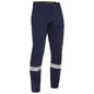 BPC6150T Stretch Vented Taped Cargo Pants 200gsm Navy/Yellow 102R 40039083 BPC6150T NVYLR02