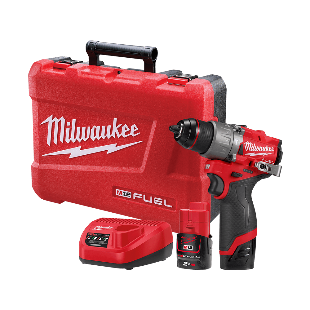 M12 FUEL GEN 3 Hammer Drill/Driver Kit 13mm With Li-Ion Battery & Charger 40039563 M12FPD2202C