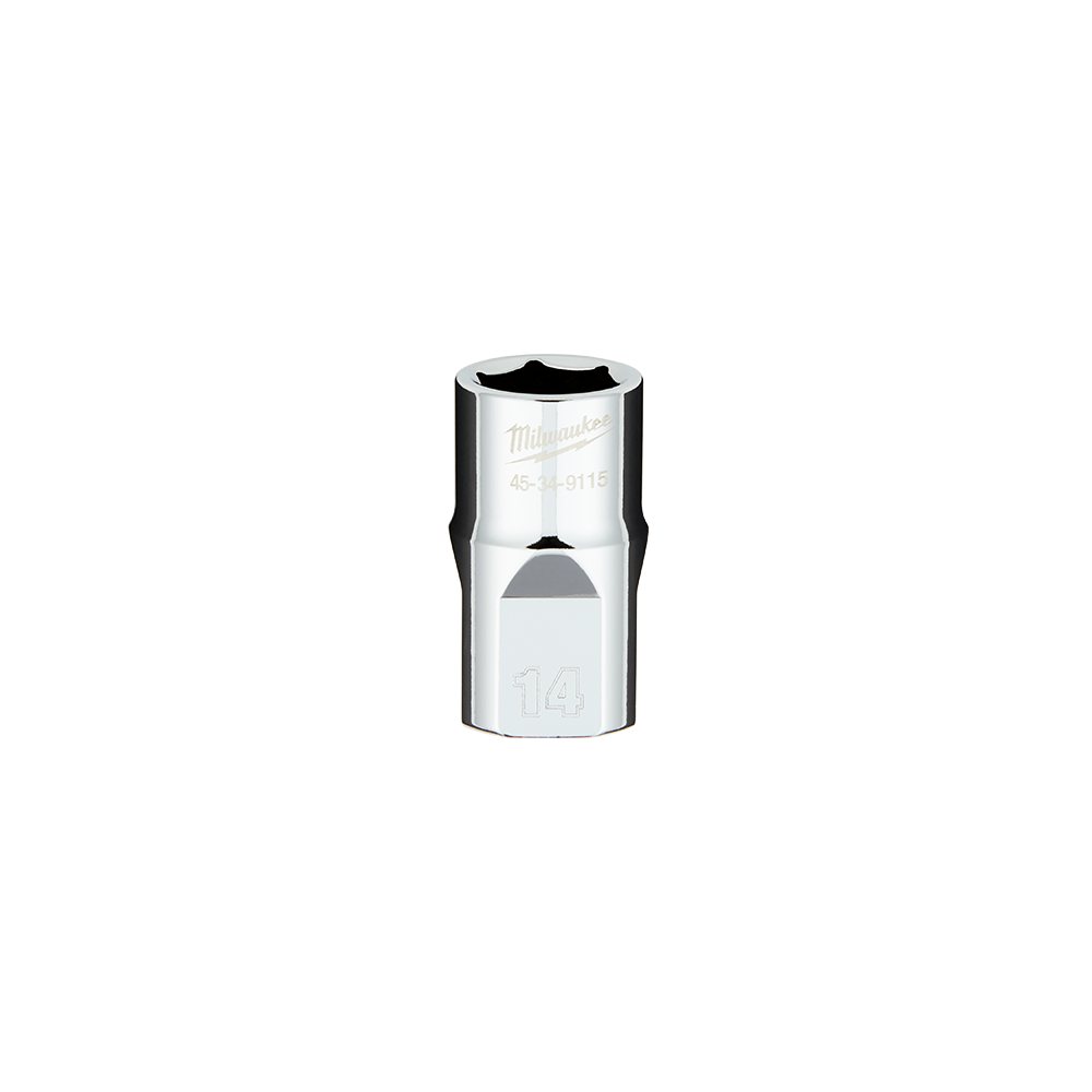 Socket 1/2 Drive Metric Standard 14mm Milwaukee  45349115 40045357 45349115