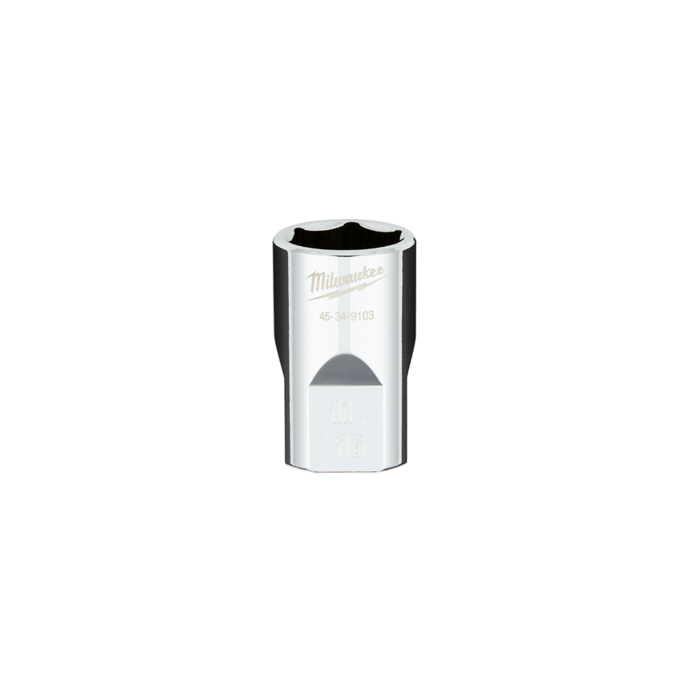 Socket 1/2 Drive SAE Standard 11/16 Milwaukee  45349103 40045365 45349103