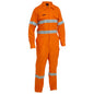 Coverall 160/185Gsm 50mm Tape Drop Seat FR PPE1 Orange 102R 40051385 BC8479T BVEOR02