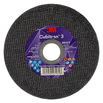 Cubitron 3 86457 Cut Off Wheel 60G 125 x 1.3 x 22.23mm_40053232_7100304304