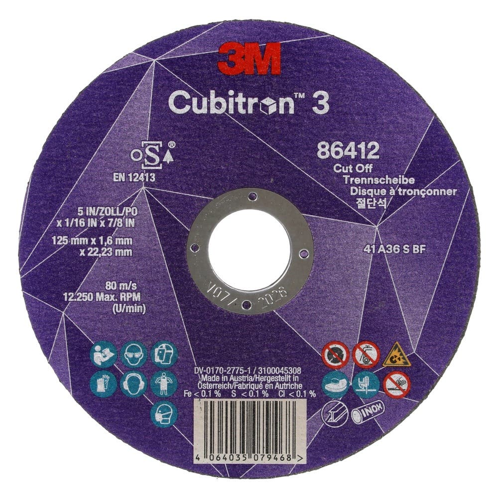Cubitron 3 88732 Cut Off Wheel 36G 230 x 2.0 x 22.23mm_40053235_7100303998