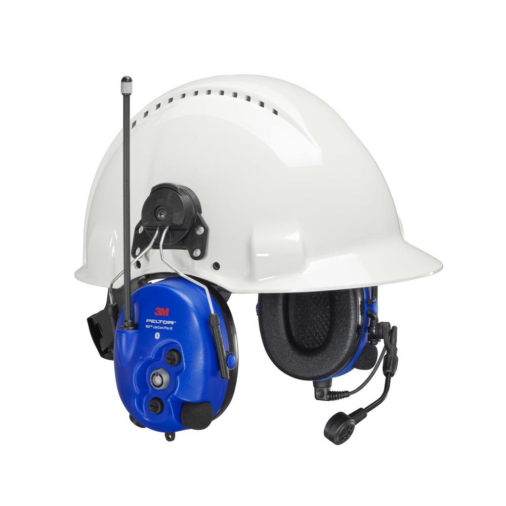 Peltor&trade; LiteCom Pro III EX Headset Hard Hat Attached_40058160_7100098836