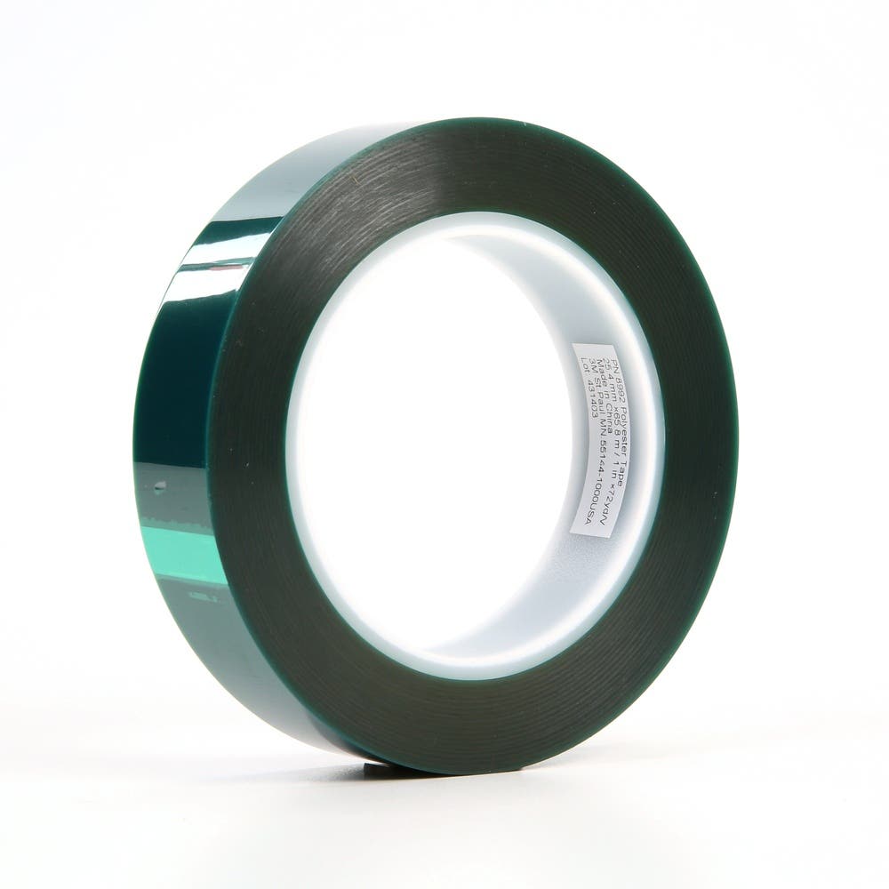 Tape Polyester 25.4mm X 60.84m Green 3M 8992 3M_40060011_7000049776