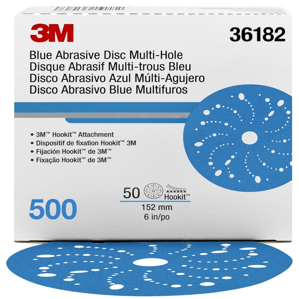 Disc Hookit Blue 321U 150 Mm Multi-Hole 500_40060251_7100091099