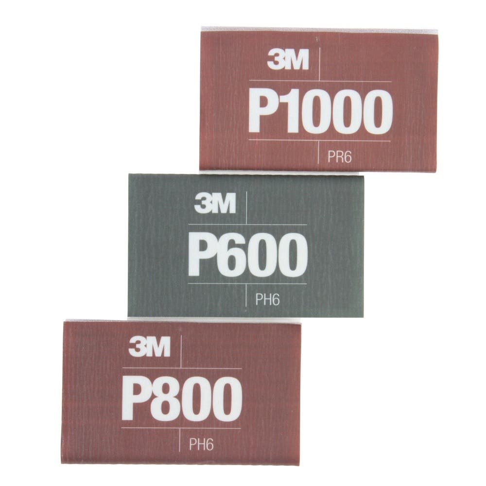 Sheet Hookit Flexible 270J 140 Mm X 171 Mm P600 25 Sheets/Box_40060260_7100010566
