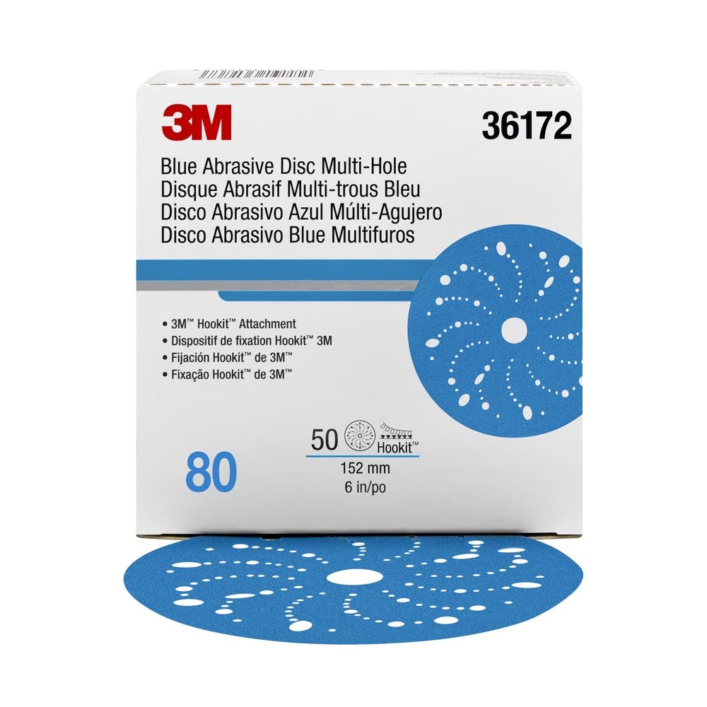 Disc Blue Abrasive 321U 36172 150 Mm Multi-Hole 80_40060268_7100091244