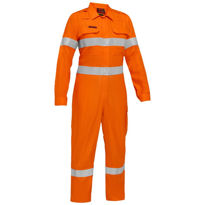 Coverall APEX 160/185 taped Hi Vis FR Org 6 Bisley 6 Orange BCL8475T BVEO6 40060477 BCL8475T BVEO6