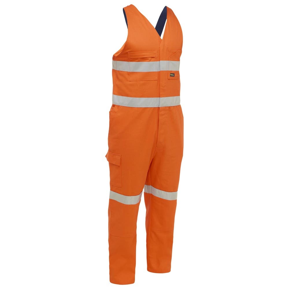 Coverall Action Back 310gsm Ref. Tape Bisley 112S Orange BAB0355T BVEOS12 40062002 BAB0355T BVEOS12