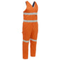 Coverall Action Back 310gsm Ref. Tape Bisley 112S Orange BAB0355T BVEOS12 40062002 BAB0355T BVEOS12