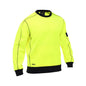 Jumper Crew Neck Poly/Cotton Fleece 385gsm Bisley S YELLOW BK6722 BF51S 40062036 BK6722 BF51S
